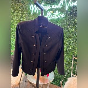 WHBM black jacket